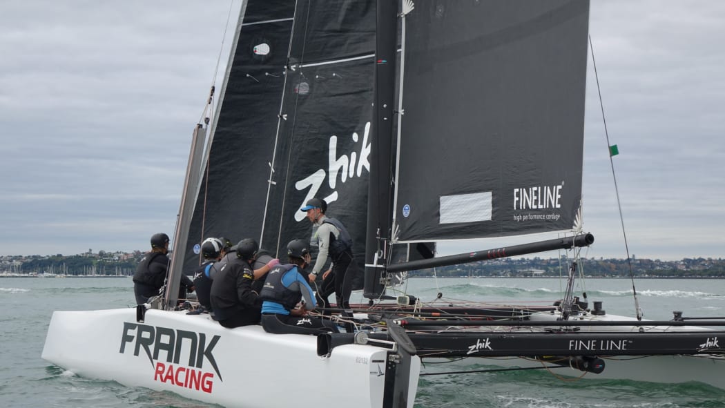 New Zealand's Youth America's Cup team