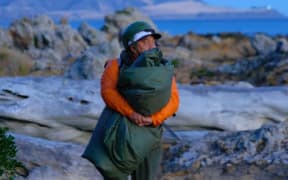 Teiti Nepia had high-quality, lightweight equipment to sleep outside
