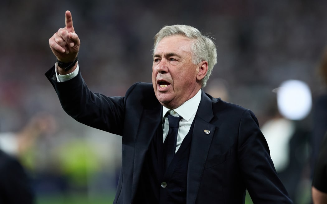 Carlo Ancelotti head coach of Real Madrid, 2024.