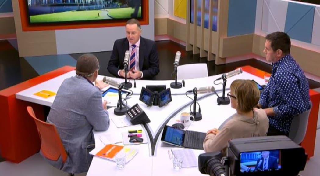 John Key on TV3's Paul Henry show on the morning the joint investigation into The Panama Papers was revealed.