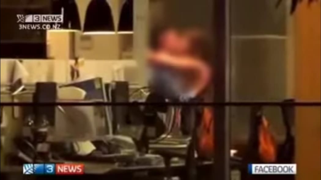 Images on Facebook were broadcast by 3 News and in turn posted in YouTube videos like this one as the strpy went viral - and global.