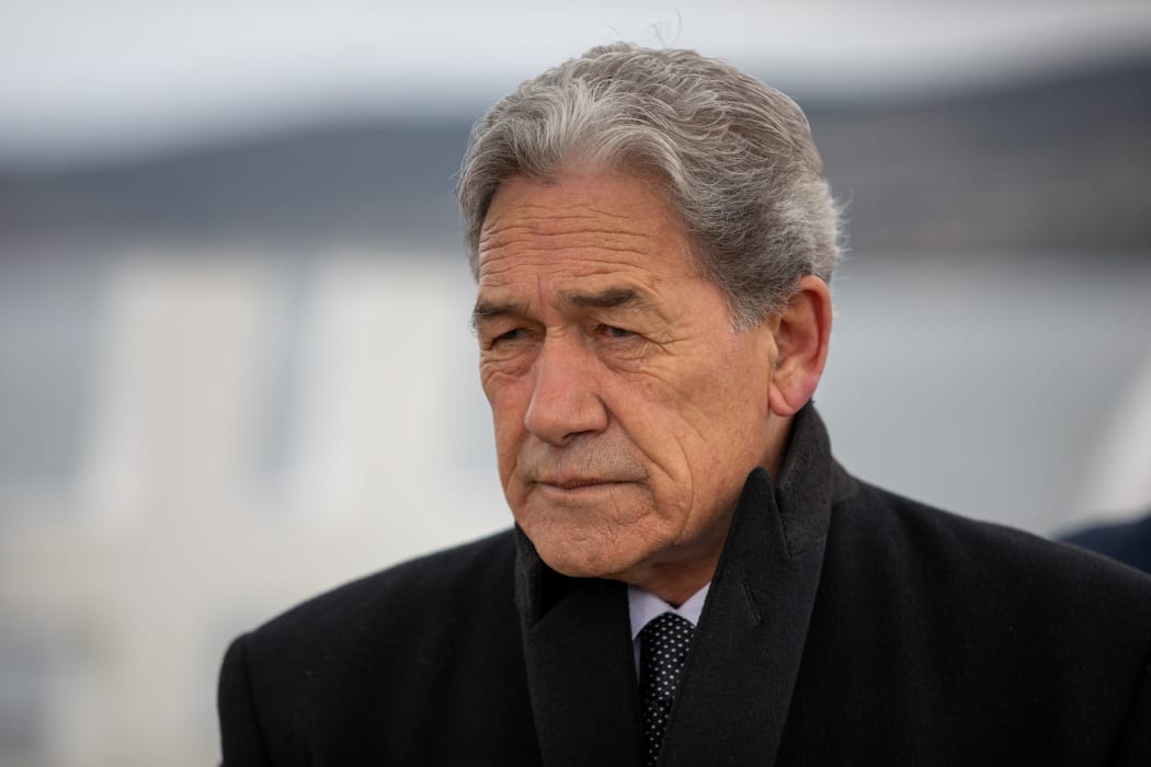 Winston Peters at an election campaign event in Taupō, 17 Sept 2020