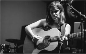 Lydia Cole performing live at The Vic Theatre