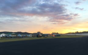 The Ministry for Primary Industries mosquito spraying programme in 2018 at the Parakai Airport.