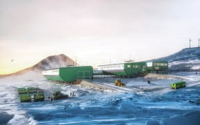 The original design for the Scott Base redevelopment.