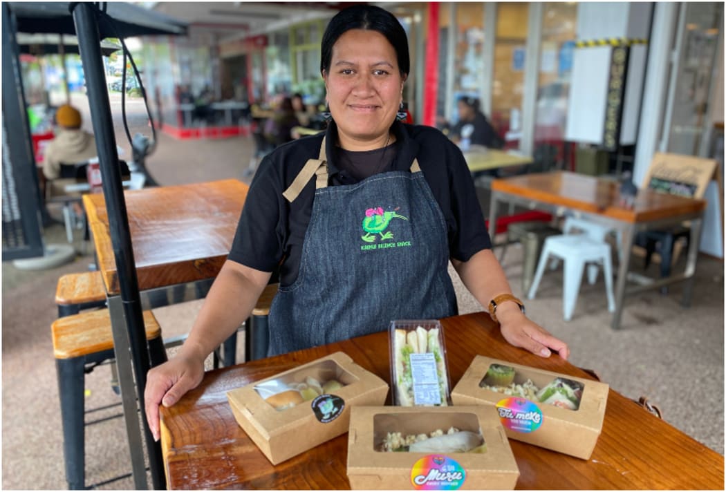 Rachel King runs Kainui Brunch Shack and is originally from Ihumātao in South Auckland.