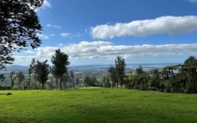 The ecologically significant land on Ian Noble's farm.