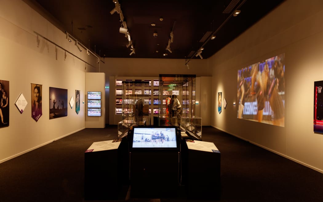 Auckland Museum's exhibition examines netball's first 100 years in Aotearoa.