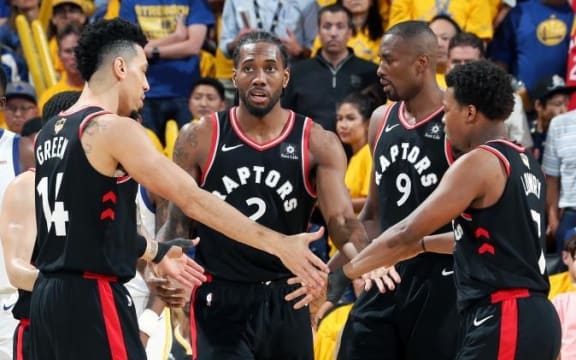 Toronto Raptors lead the series 2-1.