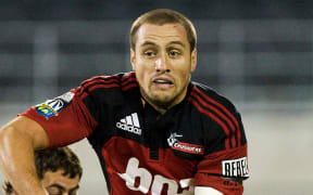 Tim Bateman playing for the Crusaders in 2010.