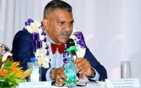 Fiji's Minister for Industry, Trade and Tourism, Faiyaz Koya.