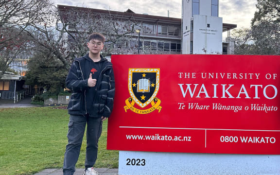 International student Andy Lu