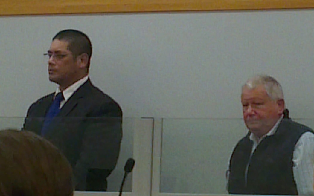 Sydney Hunt, left, and Ronald Rosenberg.