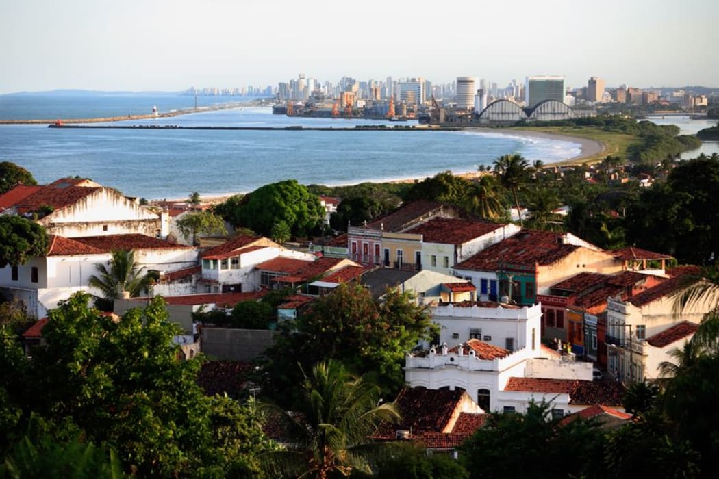 View over Recife from Olinda, Brazil