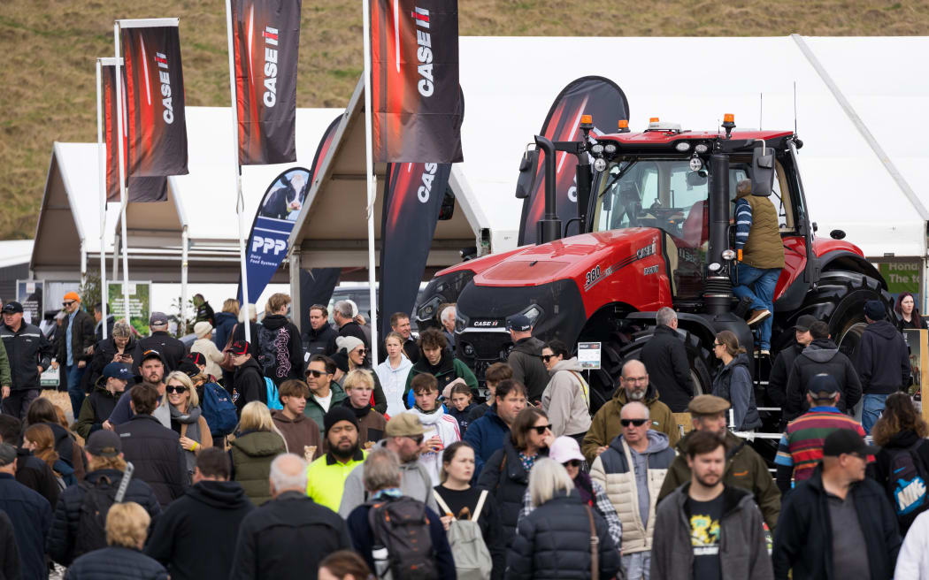 Over 100,000 people attend the annual Fieldays at Mystery Creek