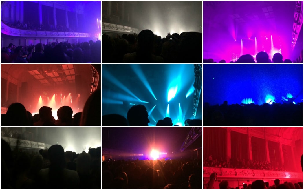 The lighting was spectacular