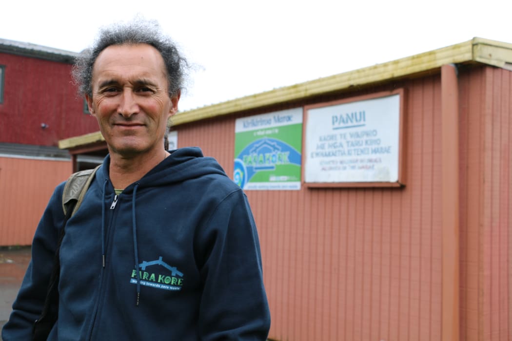 Pine Campbell says Para Kore is also about re-thinking how marae cater for events, he says one of the issues is serving up too much food that results in alot of food waste.