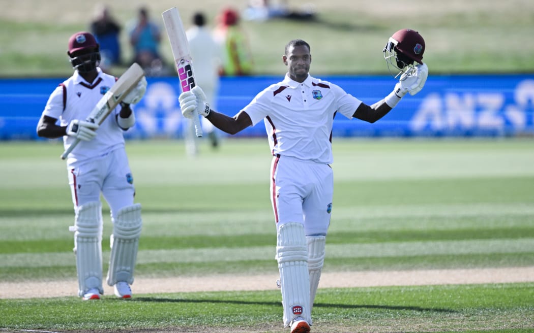 West Indies player Justin Greaves.