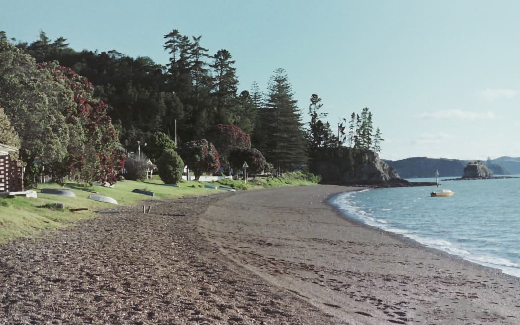 Opua beach in 1974