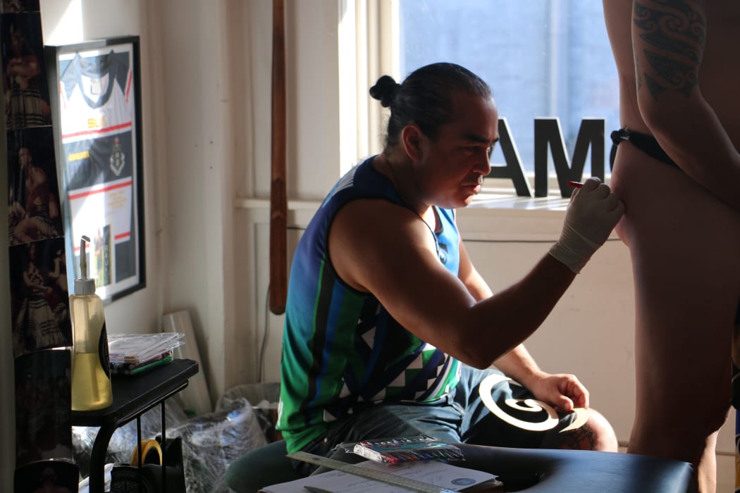 Taa Moko sessions for Shannon's puhoro will take between 30 - 40 hours spread out over a few days.