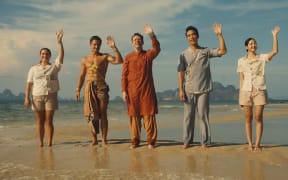 Scenes from The White Lotus season 3, shot in Thailand.