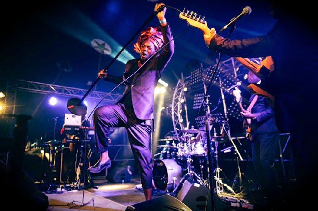 Baloji on stage