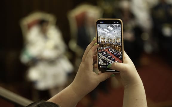 Governor-General Dame Cindy Kiro delivers the government's Speech from the Throne.