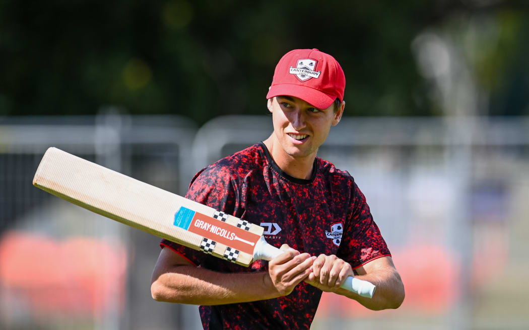 Canterbury all-rounder Zak Foulkes.