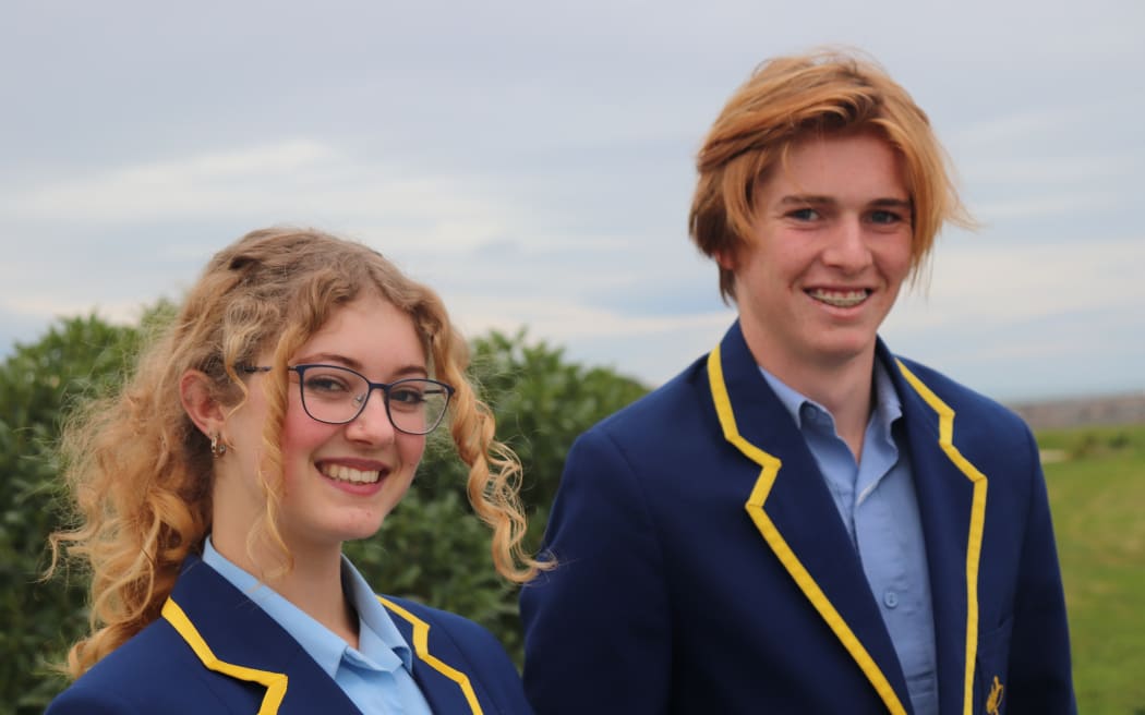 Taradale High School students Madison Milley and Elliot Morgan say the current discharge to the waterways from the plant is just not good enough.
