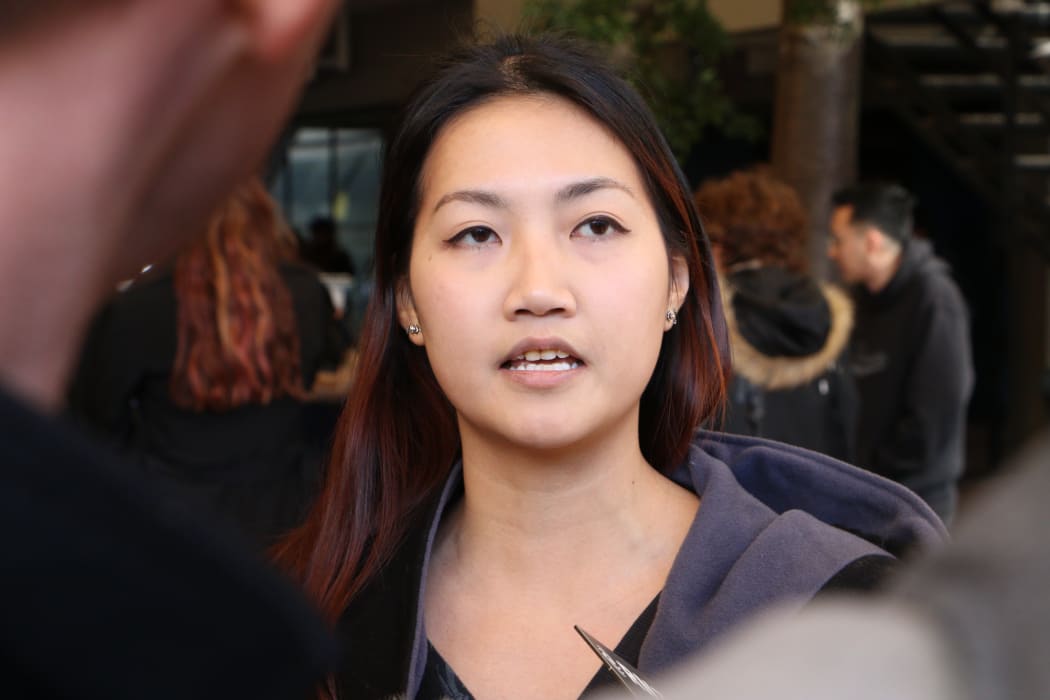 Hong Kong extradition bill protest rally organiser Serena Lee.