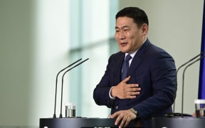 Mongolian Prime Minister Oyun-Erdene Luvsannamsrain.