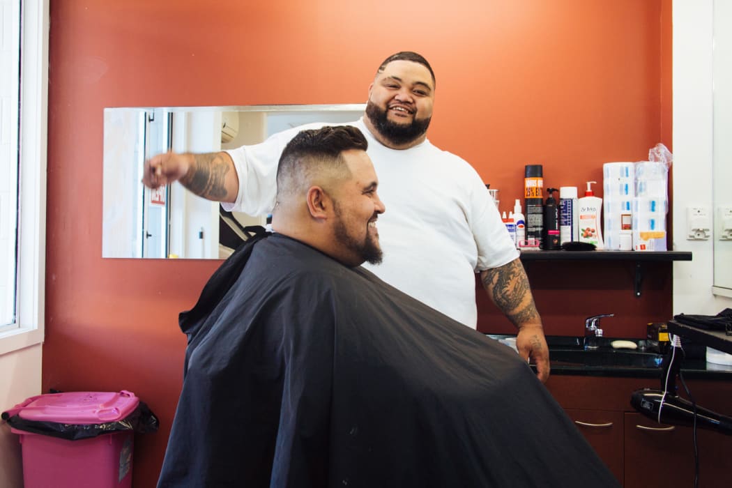 Paul Fa’apo, the man behind Waitangirua's Fa’apo Style Cutz.