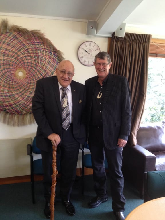 Sir Tipene O'Regan was Johns Lecturer, tutor and mentor during his time as research assistant.