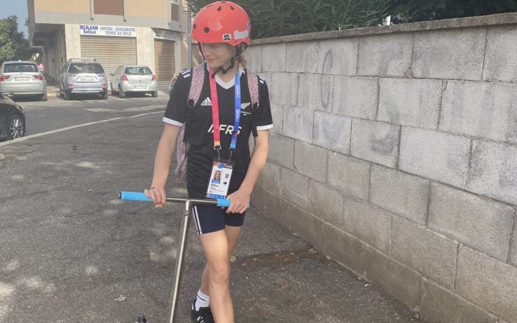 Alana Reardon in Rome.