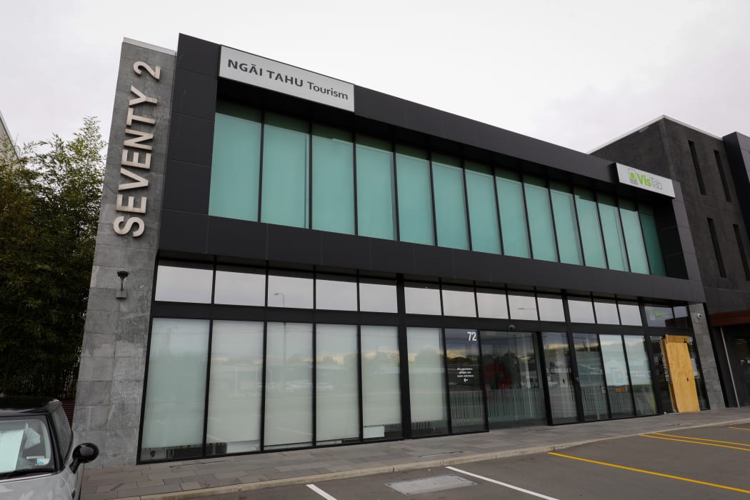 Exterior photos of Ngai Tahu Tourims building after workers are let go