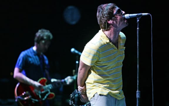Liam and Noel Gallagher in 2005.
