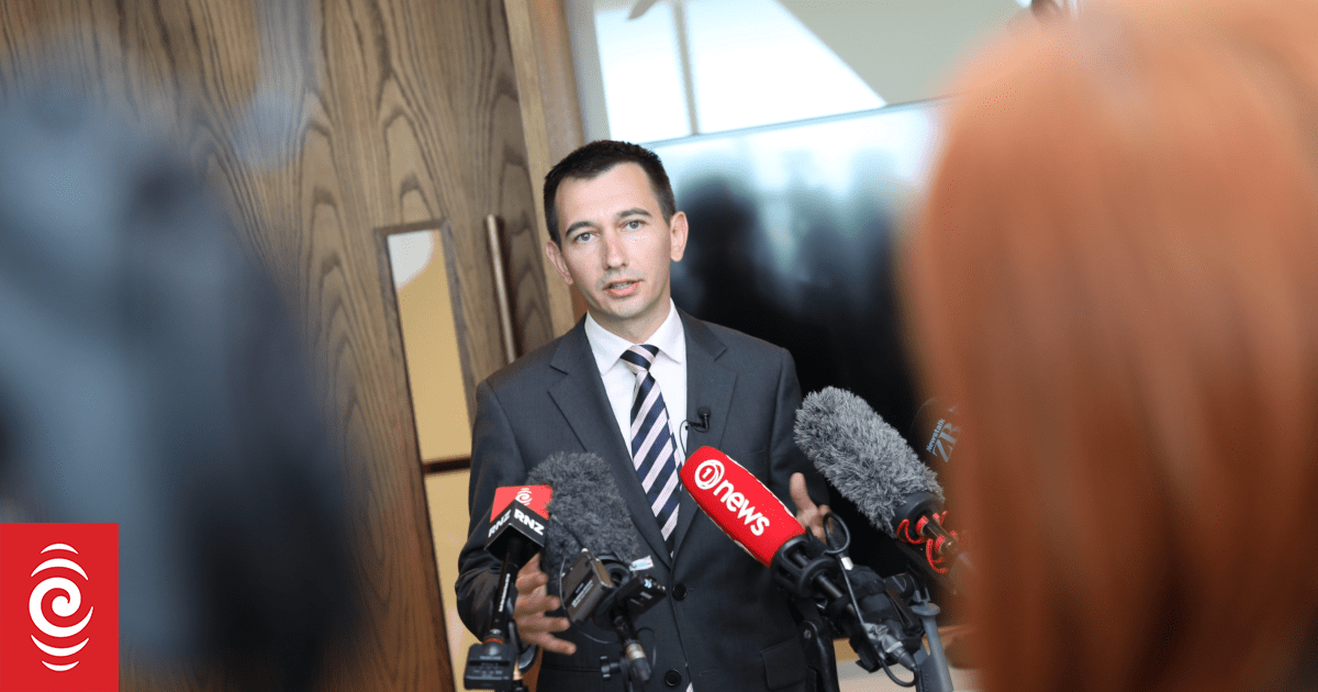Health Minister Simeon Brown slams striking health workers for 'playing politics'