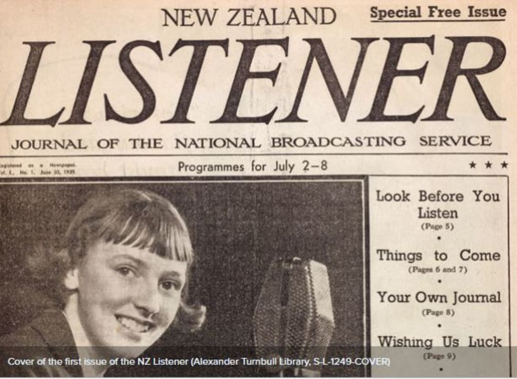 First issue of The Listener