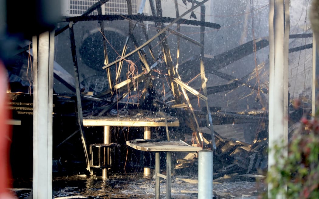 Fire at McDonalds in Pakuranga