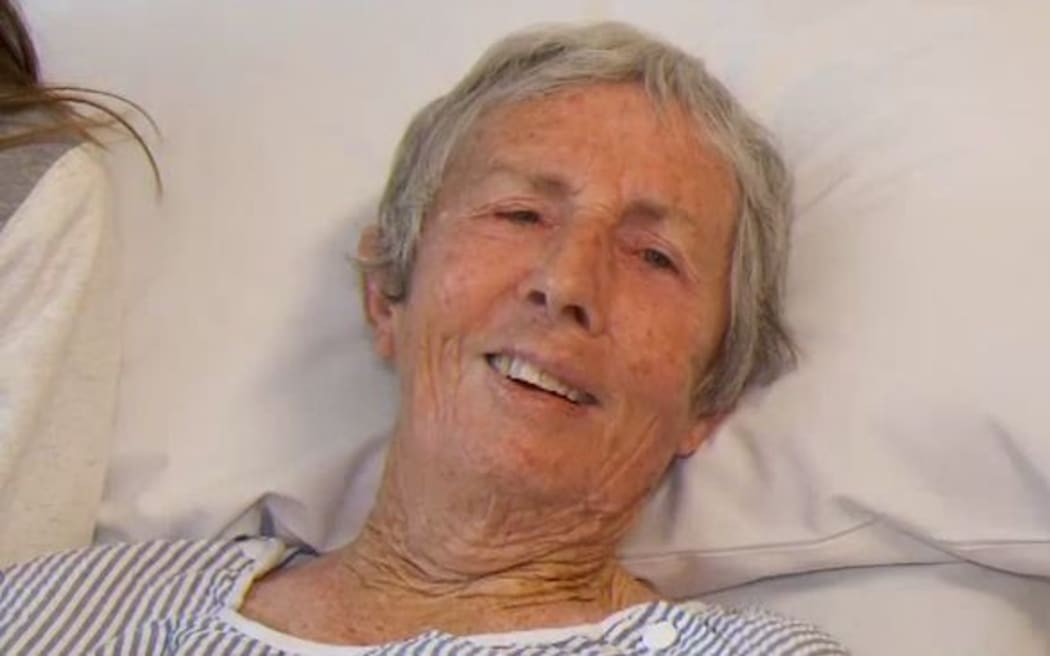 New Zealand great-grandmother Patricia Byrne tells her tale of survival in the West Australian bush from her hospital bed.