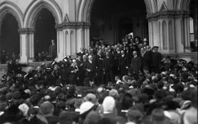 5 August 1914 - The announcement that Britain, and therefore New Zealand is at  war with Germany