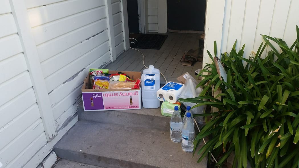 Packs of supplies for farmers.