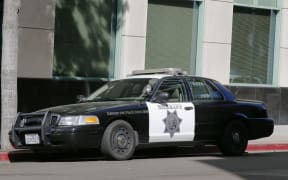 US police car