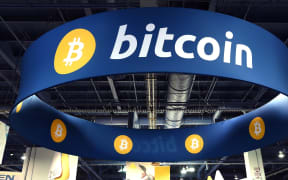 Bitcoin booth at the 2015 International CES in Las Vegas, Nevada. Ethan Miller/Getty Images/AFP