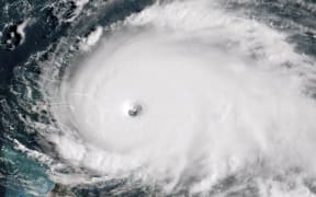 Hurricane Dorian as it approaches the Bahamas1 September 2019.