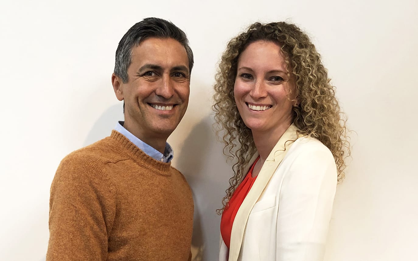 Tim Melville and Sarah McCrory