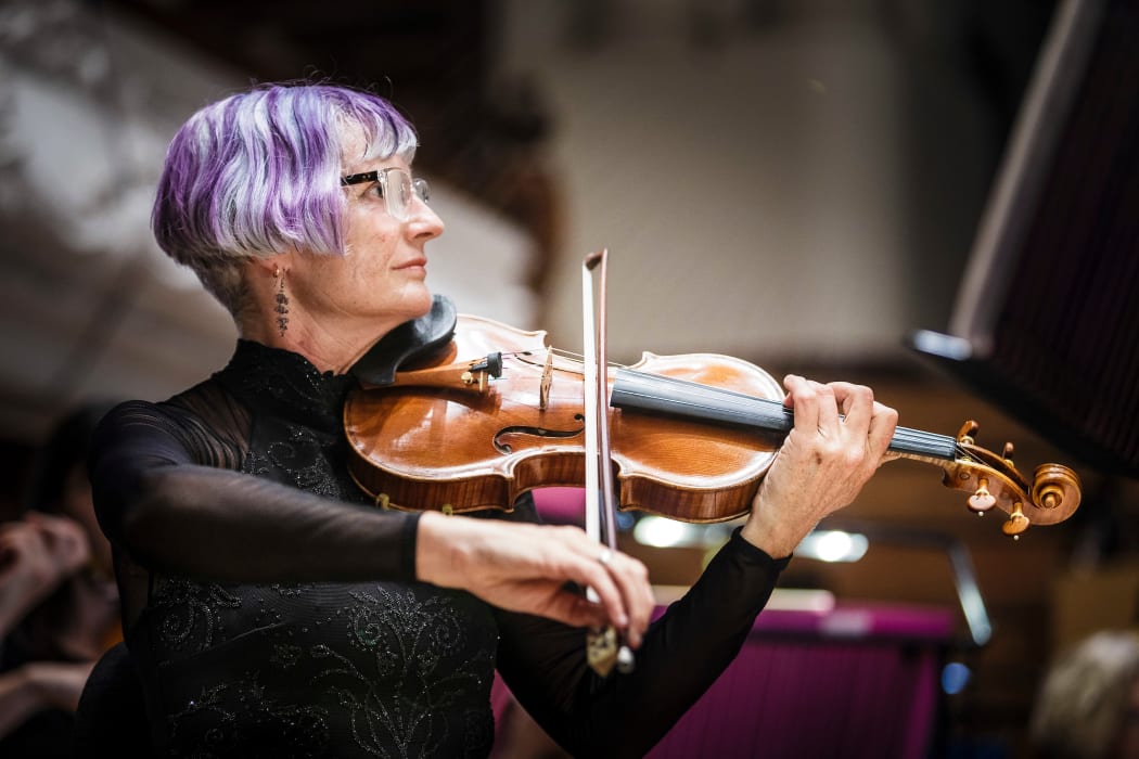 APO assistant concert master Miranda Adams