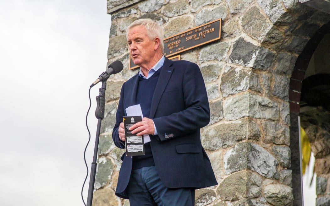 Marlborough Mayor John Leggett, pictured at the Stop 3 Waters, New Zealand Taxpayers Union roadshow in June, will not be seeking a third term as mayor.