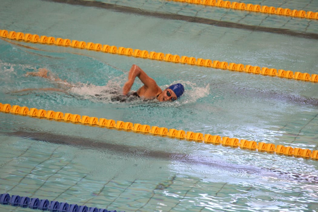 Samoa's Lauren Sale won gold in the women's 200m individual medley.