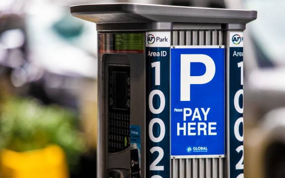 Parking machine.